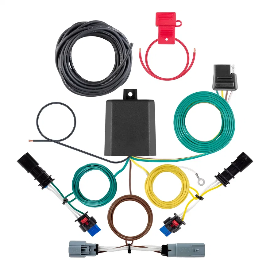 CURT 56522, Custom Wiring Harness; 4-Way Flat Output; Select Buick Envista
