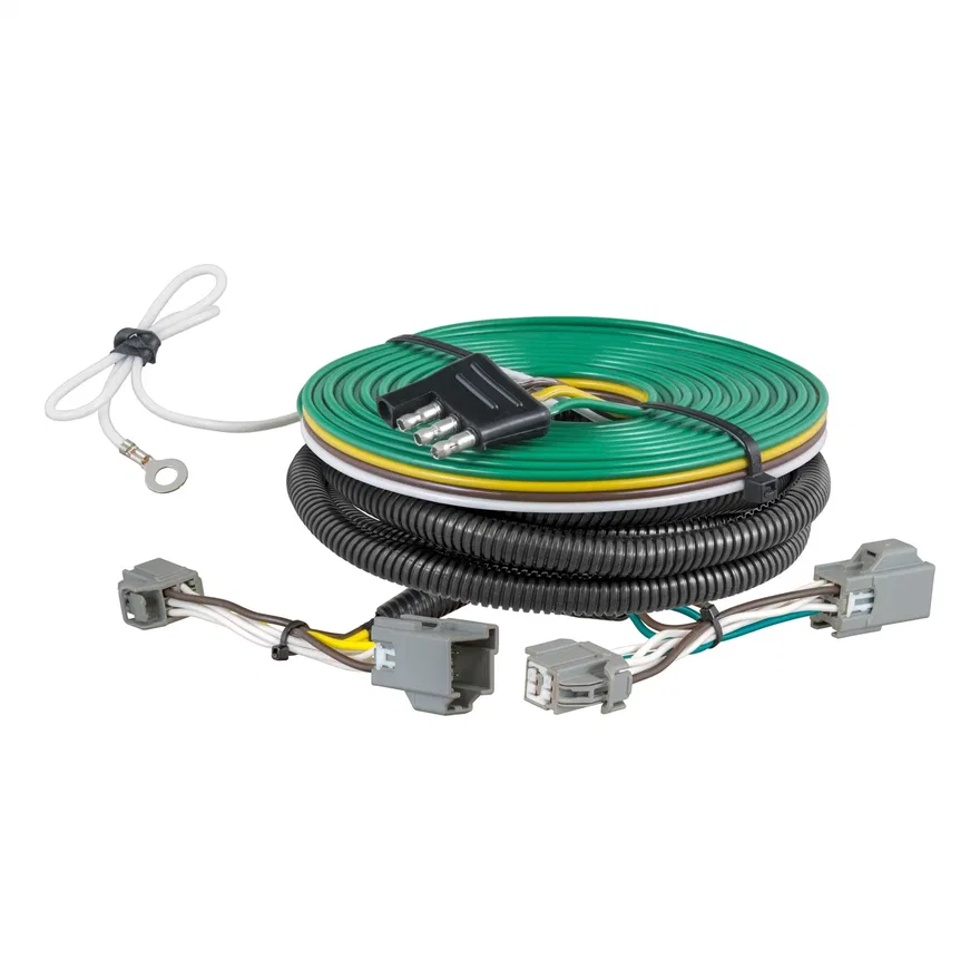CURT 58976, Custom Towed-Vehicle RV Wiring Harness; Select Ford Explorer