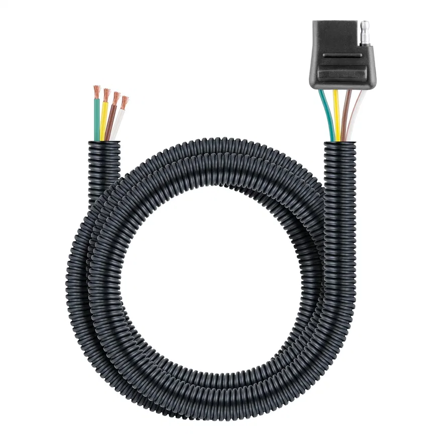 CURT 55411, Custom Wiring; 4-Way Flat; Select Astro; Blazer; Bravada; Jimmy; Safari