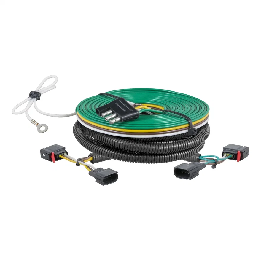 CURT 58916, Custom Towed-Vehicle RV Wiring Harness; Select Dodge Ram 1500