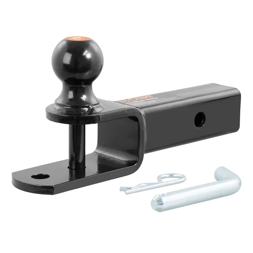 CURT 45009, 3-in-1 ATV Ball Mount with 2in. Shank and 2in. Trailer Ball
