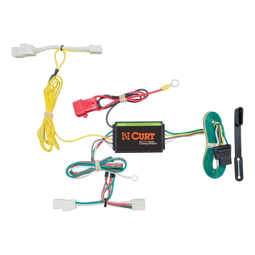 CURT 56264, Custom Wiring Harness; 4-Way Flat Output; Select Hyundai Genesis; G80