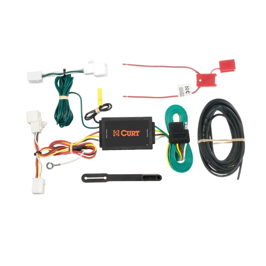 CURT 56016, Custom Wiring Harness; 4-Way Flat Output; Select Mazda 2 Hatchback; 5; CX-9
