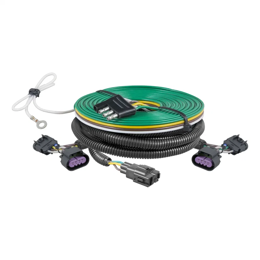 CURT 58931, Custom Towed-Vehicle RV Wiring; Select Chevrolet Cobalt; Pontiac G5; Pursuit