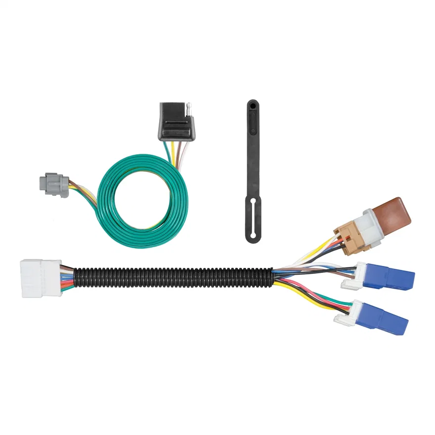 CURT 56225, Custom Wiring Connector; 4-Way Flat Output; Select Nissan; Suzuki Vehicles