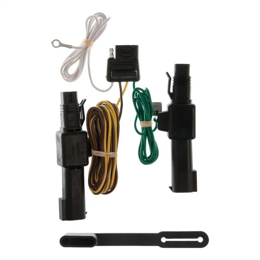CURT 55317, Custom Wiring; 4-Way Flat; Select Dodge D; W; Dakota; B250; 1500; 2500; 3500