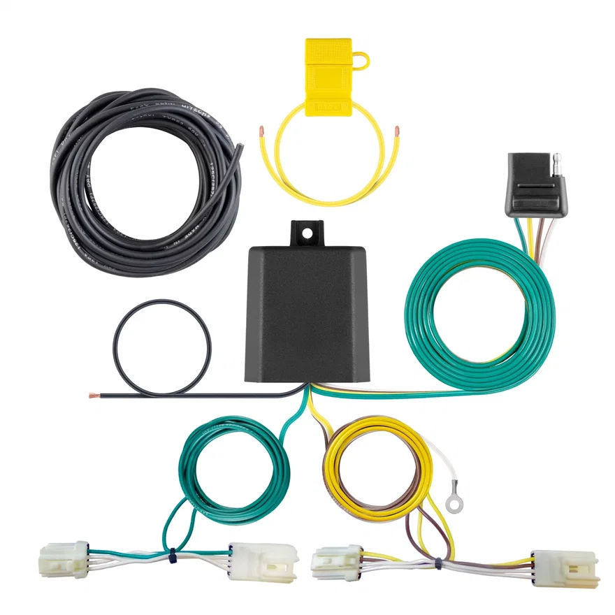 CURT 56425, Custom Wiring Harness; 4-Way Flat Output; Select Nissan Murano