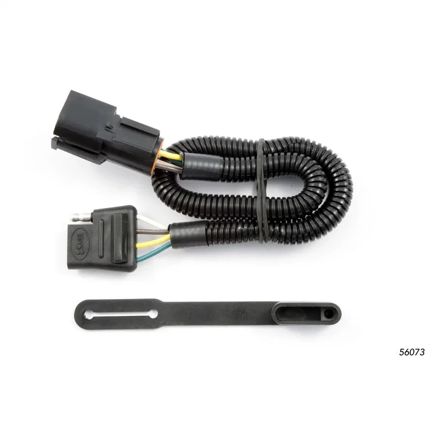 CURT 56073, Custom 4-Flat; Select Ford Freestar; Mercury Monterey; OEM Tow Package Required