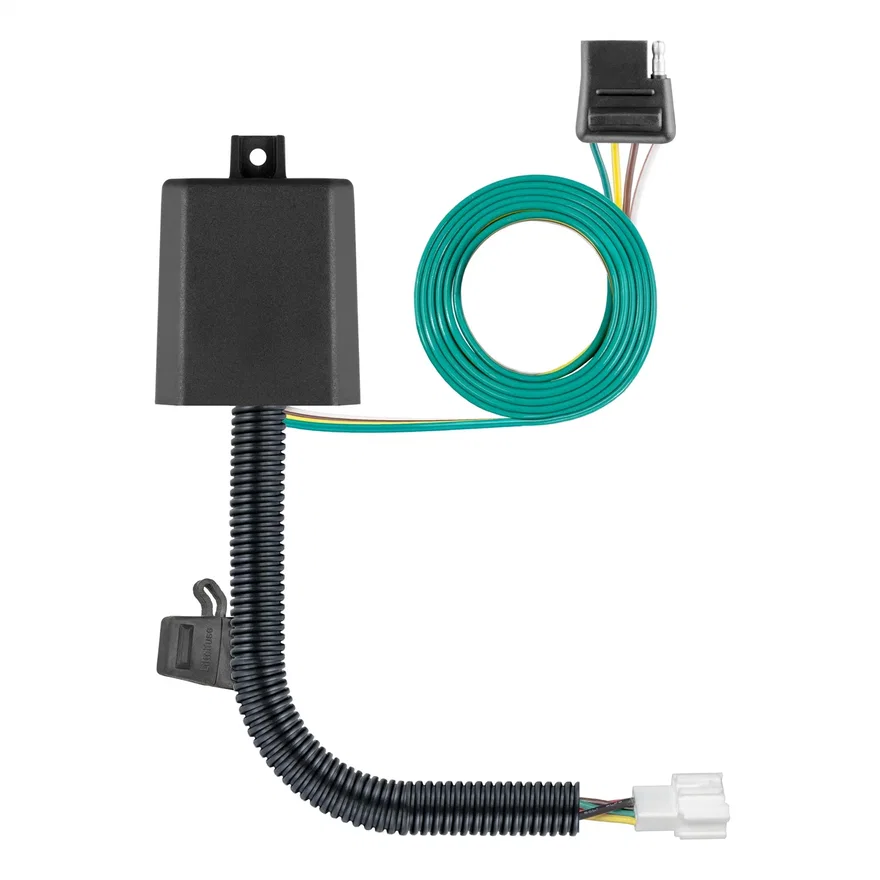 CURT 56509, Custom Wiring Connector; 4-Way Flat Output; Select Acura RDX