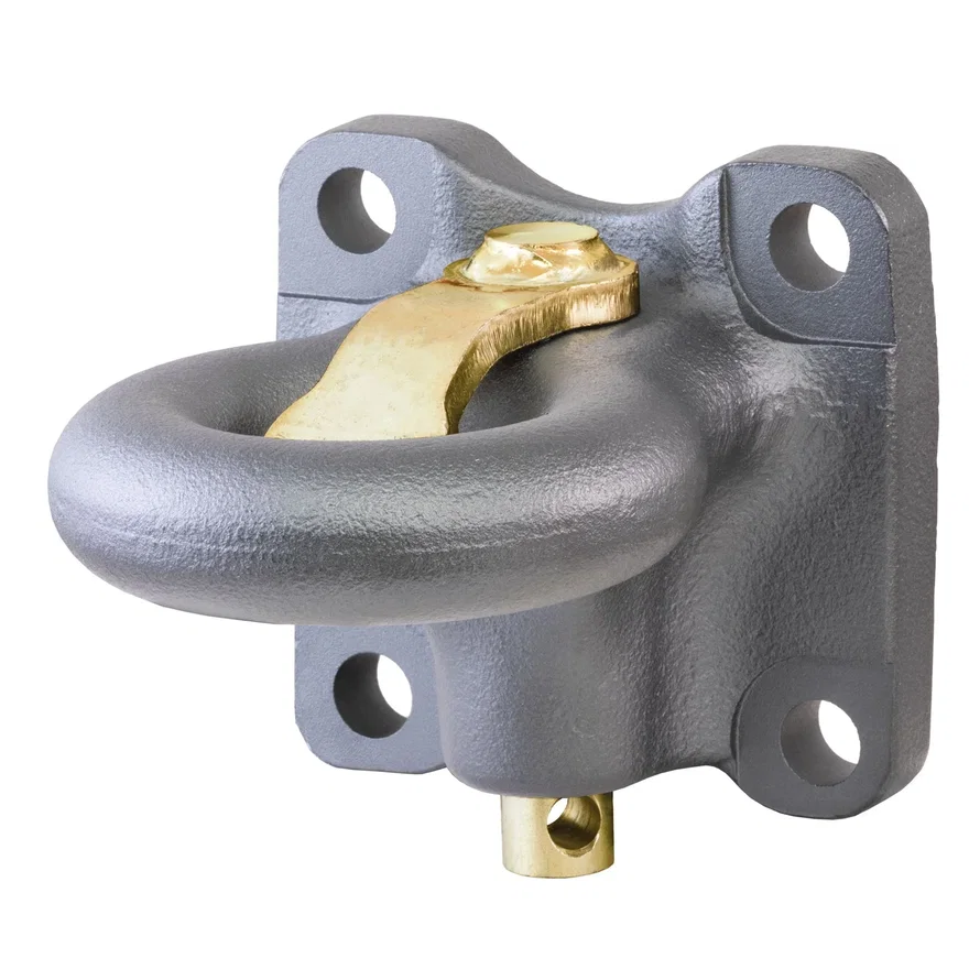 CURT 48661, SecureLatch Flush-Mount Lunette Ring (60;000 lbs; 2-1/2in. ID)