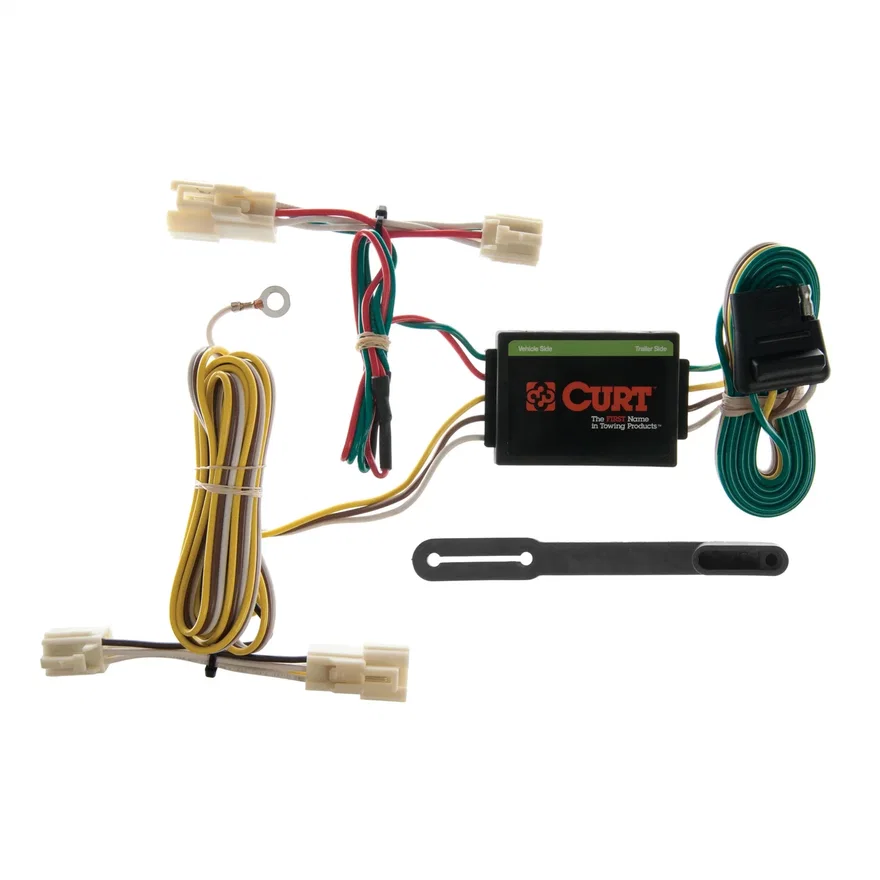 CURT 55358, Custom Wiring Harness; 4-Way Flat Output; Select Toyota Camry