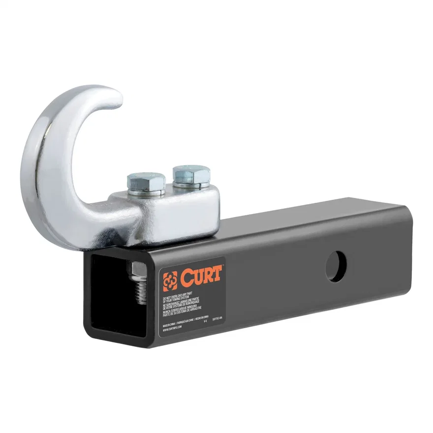 CURT 45825, Tow Hook Mount (10;000 lbs; 2in. Shank)