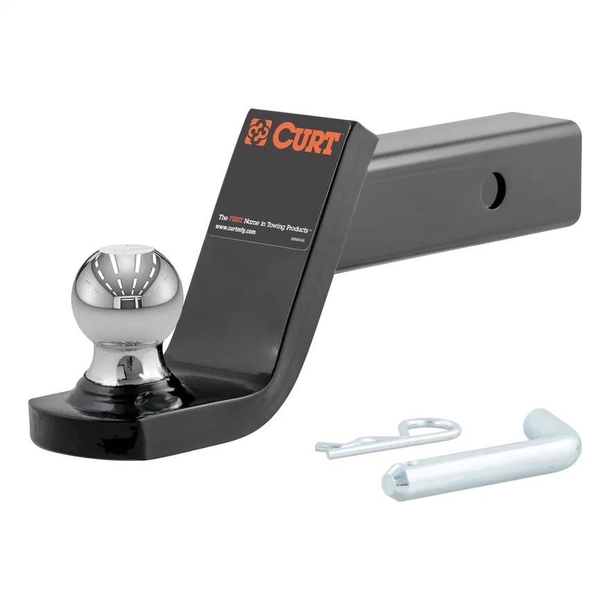 CURT 45151, Fusion Ball Mount with 1-7/8in. Ball (2in. Shank; 5;000 lbs.; 4in. Drop)
