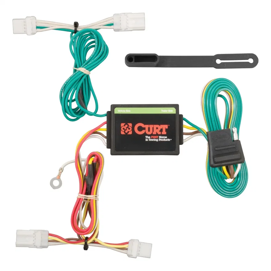 CURT 56228, Custom Wiring Harness; 4-Way Flat Output; Select Kia Forte5