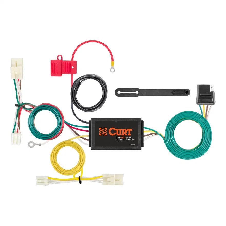 CURT 56362, Custom Wiring Harness; 4-Way Flat Output; Select Hyundai Sonata