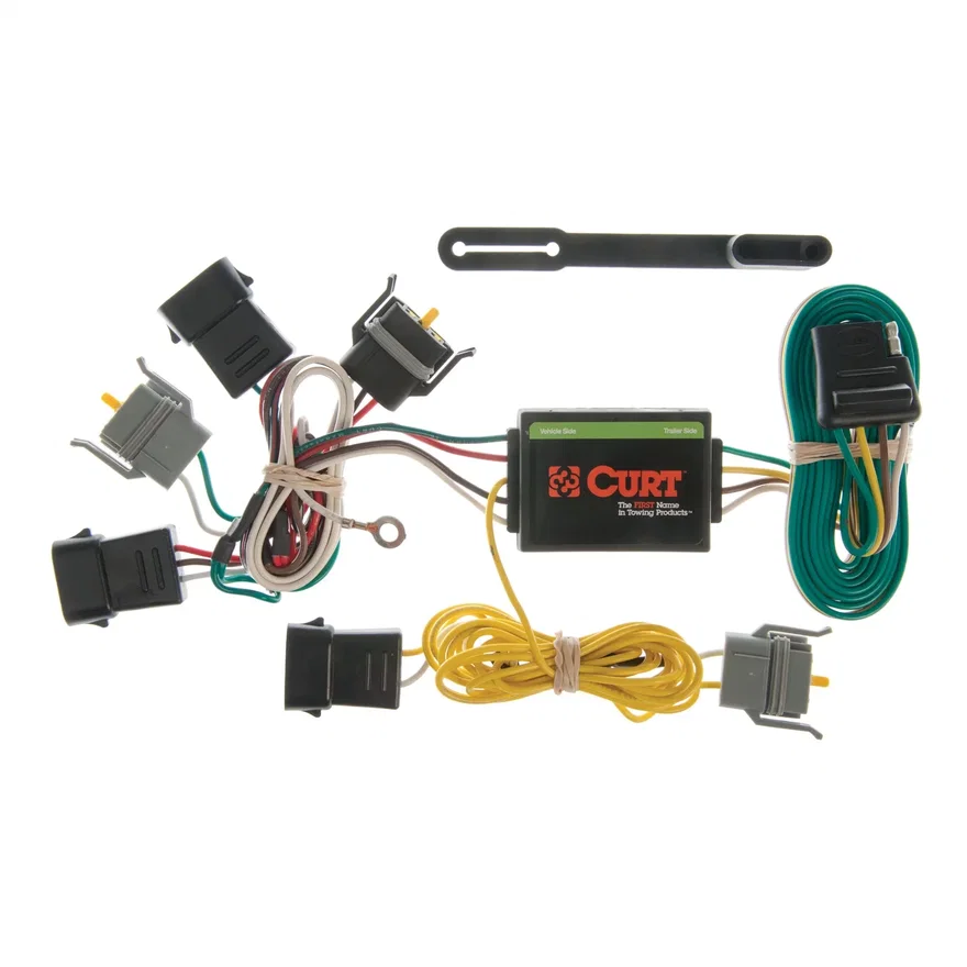 CURT 55343, Custom Wiring; 4-Way Flat; Select E-Series; Escape; Tribute; Sable Wagon