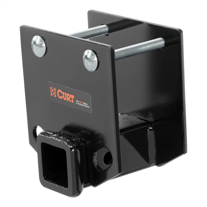 CURT 19100, RV Bumper Hitch with 2in. Receiver (Fits 4in. x 4in. Bumper Beams)