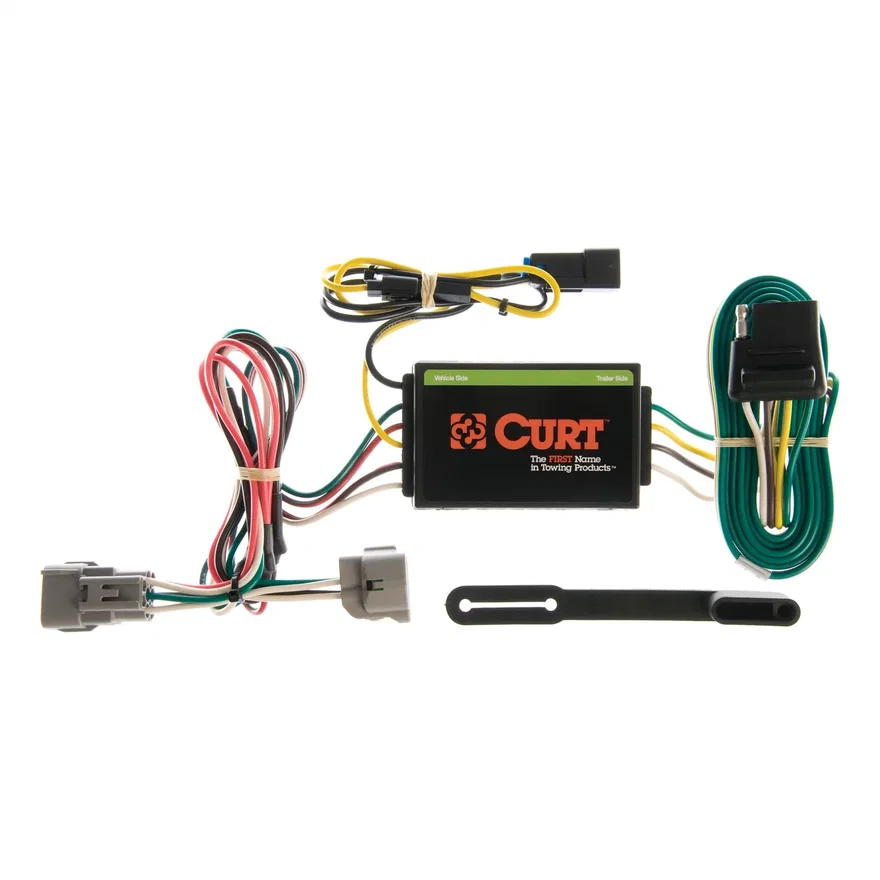 CURT 55260, Custom Wiring Harness; 4-Way Flat Output; Select Jeep Grand Cherokee