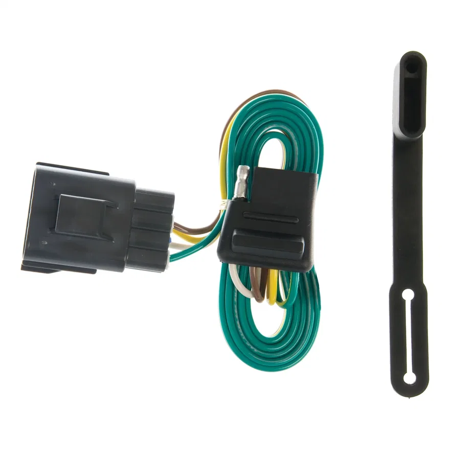 CURT 55251, Custom 4-Flat; Select Ford; Mercury; Lincoln Vehicles; OEM Tow Package Required