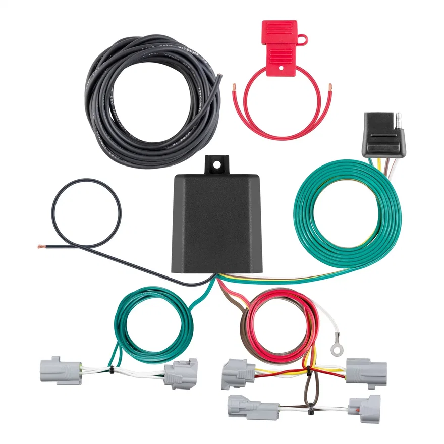 CURT 56479, Custom Wiring Harness; 4-Way Flat Output; Select Toyota Corolla Cross
