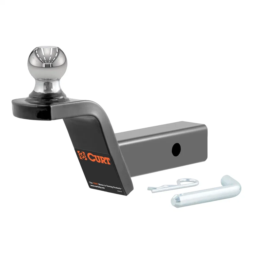 CURT 45152, Fusion Ball Mount with 1-7/8in. Ball (2in. Shank; 5;000 lbs.; 2in. Rise)