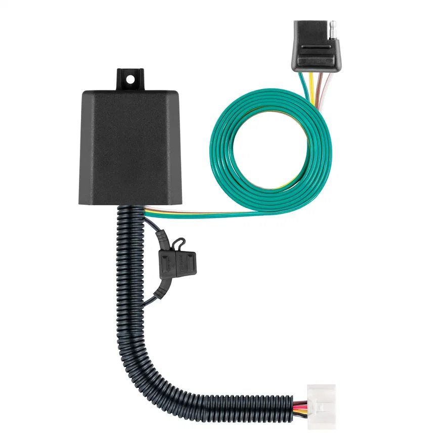 CURT 56547, Custom Wiring Harness; 4-Way Flat Output; Select Acura MDX