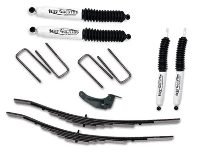 Tuff Country 22963KN, 00-04 F-250 Super Duty 4wd (w/351) 2.5in Level Kt Frt w/Leaf Springs 22963K (SX8000) for Ford