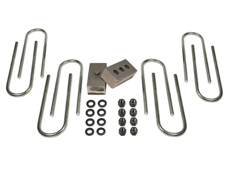 Tuff Country 97095, 03-13 Ram 2500 / 03-22 3500 4wd (w/3.5 or 4in Rear axle) 2in Rear Block & U-Bolt Kit