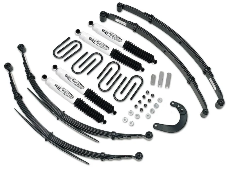 Tuff Country 14735KN, 88-91 Blazer 1/2 Ton 4X4 4in Lift Kit HD Lift Kt (w/56in Rear Springs SX8000)