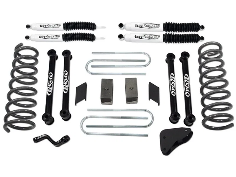 Tuff Country 36004KN, 03-07 Ram 3500 4X4 6in Lift Kit w/Coil Springs (Fits 6/31/07 & Earlier SX8000) for Dodge