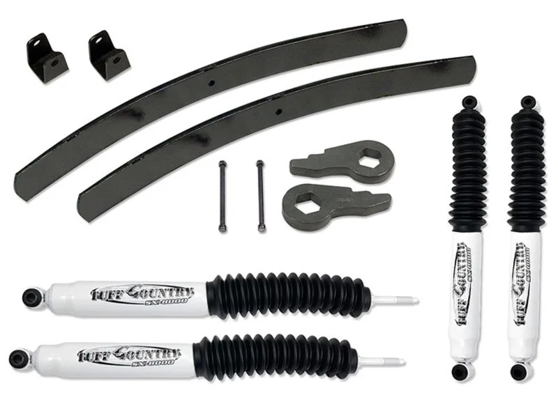 Tuff Country 12924KN, 01-10 Silverado 2500HD (Non-Pur) 4x4 & 2wd 2in Lift Kit (w/Rr Add-a-Leaf SX8000)