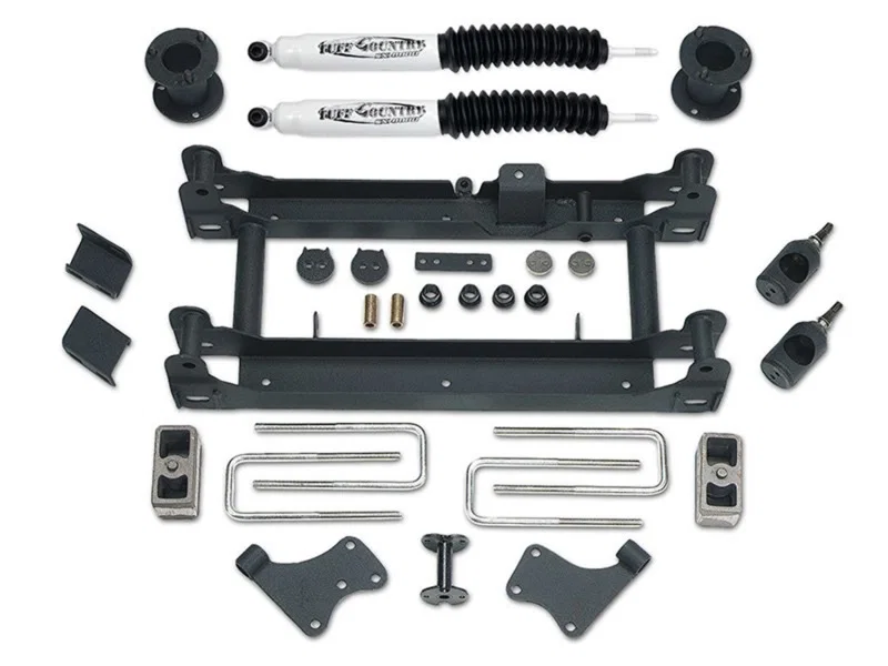 Tuff Country 55902KN, 05-06 Toyota Tundra 4x4 & 2wd 4.5in Lift Kit (SX8000 Shocks)