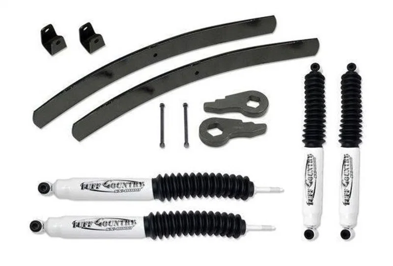 Tuff Country 12924, 01-10 Silverado 2500HD (Non-Pur TB) 4x4 & 2wd 2in Lift Kt (w/Rr Add-a-Leaf No Shocks)