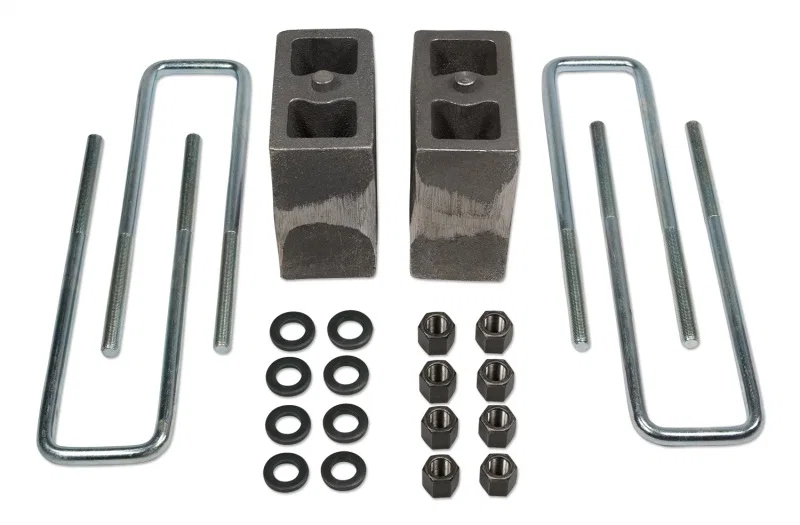 Tuff Country 97056, 94-02 Ram 3500 4wd (w/Factory Contact Overloads) 5.5in Rr Block & U-Bolt Kt Non-Tapered for Dodge