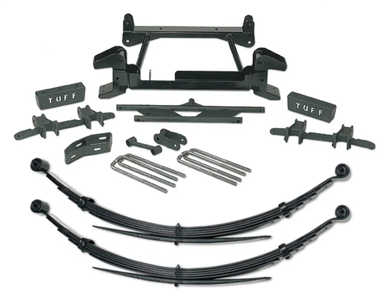 Tuff Country 14812K, 88-98 Chevy Truck K1500 4x4 4in Lift Kit with Rear Leaf Springs (SX6000 Shocks)