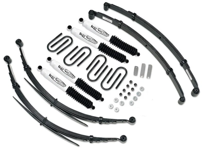 Tuff Country 12743KN, 88-91 Chevy Suburban 3/4 Ton 4X4 2in Lift Kit HD (w/52in Rr Springs SX8000)