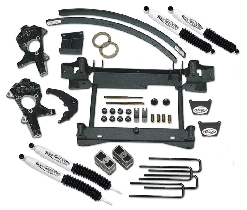 Tuff Country 14955, 99-05 Chevy Silverado 1500 4x4 4in Lift Kit (w/One Piece Sub Frame No Shocks)