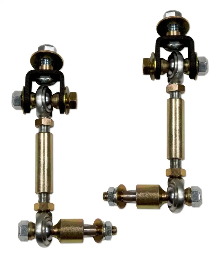 Tuff Country 30927, 98-01 Dodge Ram 1500 4wd Front Adjustable Sway Bar End Links (w/ heim Joints)