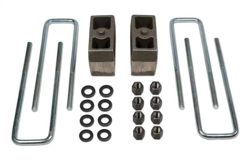 Tuff Country 97076, 95-23 Toyota Tacoma 4wd 4in Rear Block & U-Bolt Kit