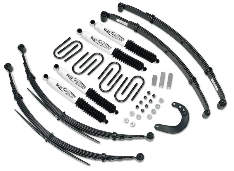 Tuff Country 14734KN, 88-91 Chevy Blazer 4X4 4in Lift Kit HD Lift Kt (w/52in Rear Springs SX8000)