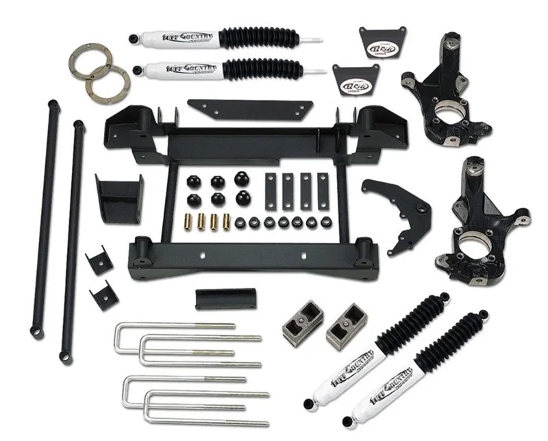 Tuff Country 14990, 01-06 Chevy Silverado 3500 4x4 4in Lift Kit (w/1pc Sub Frame No Shocks)