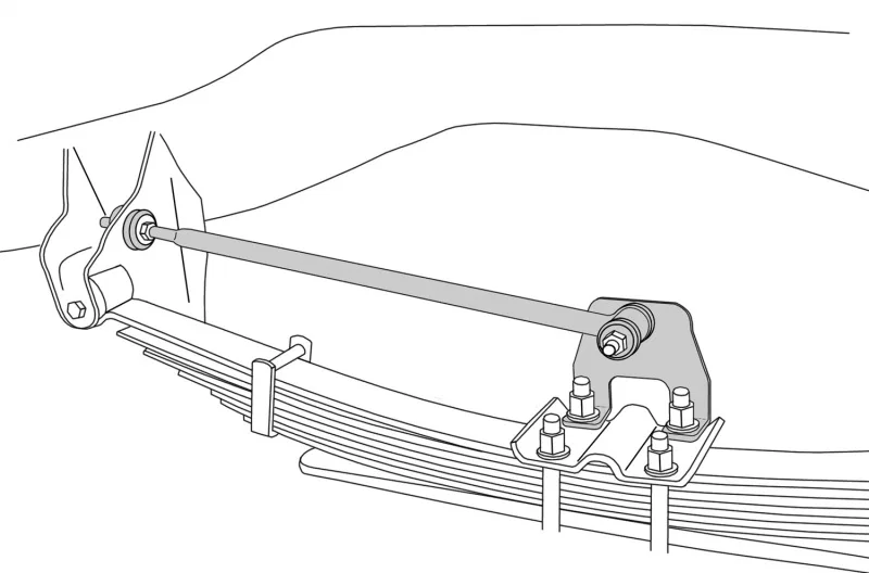 Tuff Country 30997, 94-02 Dodge Ram 2500 4wd Traction Bars Pair