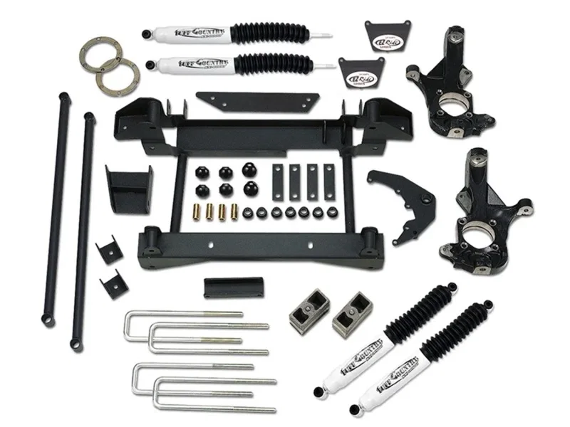 Tuff Country 16959, 99-05 Chevy Silverado 1500 4x4 6in Lift Kit (w/3pc Sub Frame No Shocks)