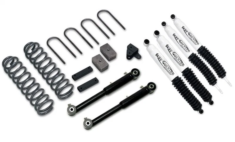 Tuff Country 43801KH, 87-01 Jeep Cherokee 4x4 3.5in Lift Kit EZ-Flex (SX6000 Shocks)