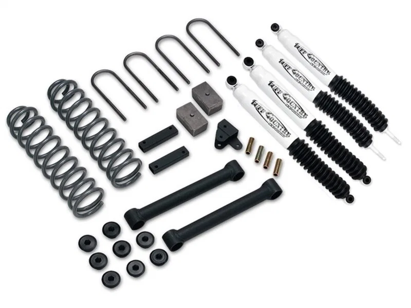 Tuff Country 43800KH, 87-01 Jeep Cherokee 4x4 3.5in Lift Kit EZ-Ride (SX6000 Shocks)