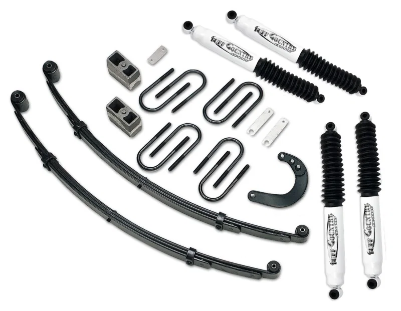 Tuff Country 14740KN, 88-91 Chevy Suburban 3/4 Ton 4x4 4in Lift Kit EZ-Ride (SX8000 Shocks)