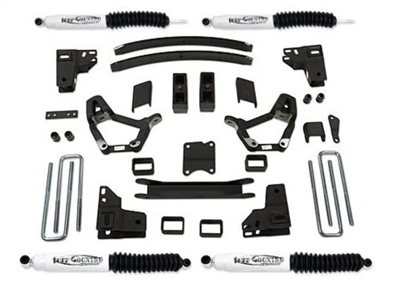 Tuff Country 54800KN, 86-89 4Runner 4in Lift Kit (w/2.5in Wide Rear U-Bolts SX8000) for Toyota