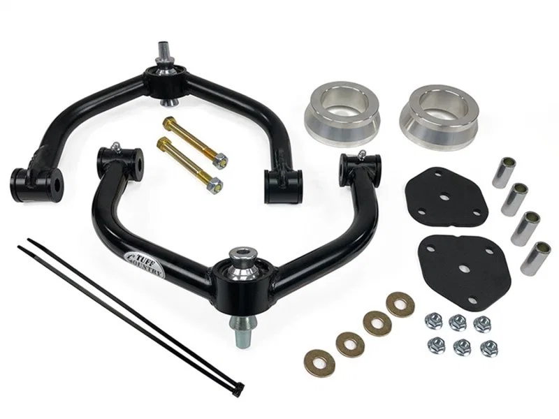 Tuff Country 32107, 19-23 Ram 1500 Rebel 4wd 2.5in Level Kit Frt w/Uni-Ball Upper Control Arms (No Shocks)
