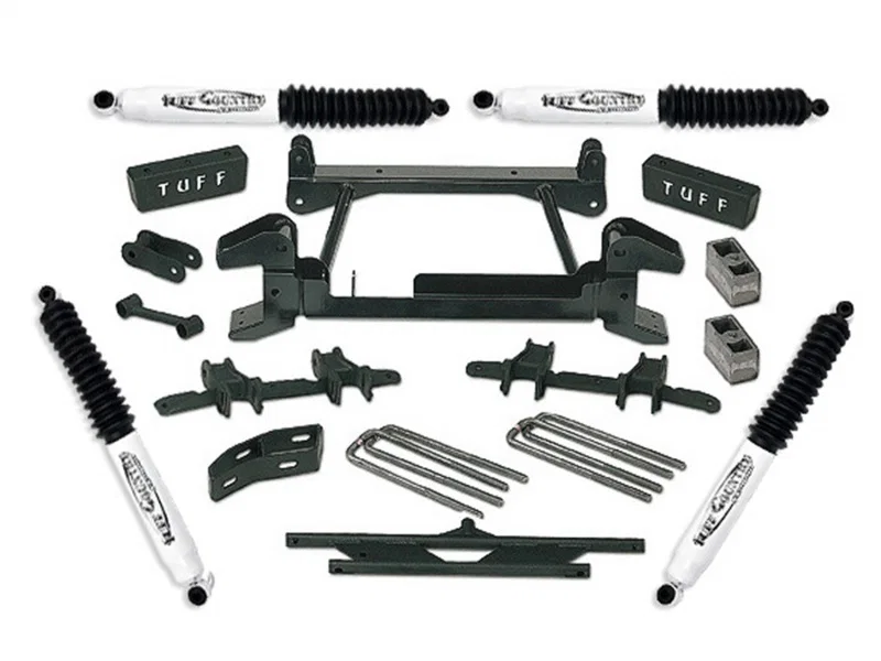 Tuff Country 14824KN, 88-97 Chevy Truck K2500/3500 4X4 (8 Lug) 4in Lift Kit (w/Stmped Lwr Cntrl Arm SX8000)
