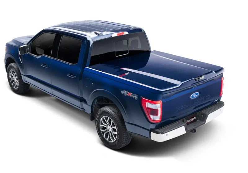 Undercover UC2208L-B3, 22-23 Ford F-150 Crew Cab 5.7ft Elite LX Bed Cover - Atlas Blue